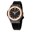 Hublot Classic Fusion Quartz Black Dial Ladies Watch 581.CO.1781.RX