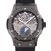 Hublot Classic Fusion Aerofusion Moonphase Black Magic Automatic Silver Dial Men's Watch 547.CX.0170.LR