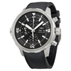 IWC Aquatimer Chronograph Black Dial Black Rubber Men's Watch IW376803