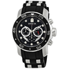 Invicta Pro Diver Chronograph Black Dial Black Polyurethane Men's Watch 21927