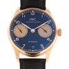 IWC Portuguese Automatic Black Dial Men's Watch IW500121