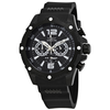 Invicta I-Force Multi-Function Black Dial Black Polyurethane Men's Watch 19662
