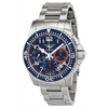 Longines Hydro Conquest Blue and Orange Dial Blue Bezel Stainless Steel Men's Watch L36964036 L3.696.4.03.6