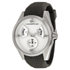 Morphic M34 Series Steel Case Silver Engraved Pattern Dial Men's Watch 3401