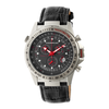 Morphic M36 Series Black Dial Chronograph Black Leather Strap Men's Watch MPH3604