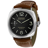 Panerai Radiomir Black Dial Brown Leather Men's Watch PAM00609