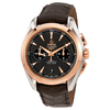 Omega Seamaster Aqua Terra Teak Grey Dial GMT Steel and 18K Rose Gold Automatic Men's Watch 23123435206001 231.23.43.52.06.001
