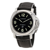Panerai Luminor Base Logo Acciaio Black Dial Men's Watch PAM01000
