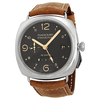 Panerai Radiomir Brown Dial Brown Leather Men's Watch PAM00391