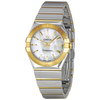 Omega Constellation Mother of Pearl Dial Steel and Yellow Gold Ladies Watch 123. 123.20.27.60.05.004