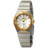 Omega Constellation White Mother of Pearl Dial Ladies Steel and 18kt Yellow Gold Watch 131.20.25.60.05.002