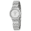 Omega DeVille Prestige Silver Diamond Dial Stainless Steel Ladies Watch 42415246052001