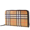 Burberry Vintage Check and Leather Ziparound Wallet 4074565
