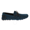 Ferragamo Men's Atlante Suede Drivers 02B371 708347