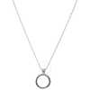 Pandora Pandora Ladies Sterling Silver Lockets Logo Necklace 590529-60