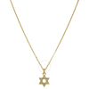 Swarovski Gold-Plated Star of David Necklace 5413412