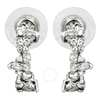 Swarovski Rhodium-Plated Hoop Earrings 5390189