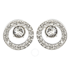 Swarovski Creativity Small Rhodium-Plated Earrings 5201707