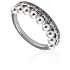 Swarovski Ladies Lisboa Ring, White, Rhodium Plated Size 55 5388859