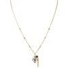 Swarovski Mine Yellow Gold Plated Perfume Necklace 5436707