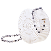 Cult Gaia Ladies Acrylic Luna Crossbody in White 23001AC WH