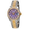 Rolex Lady Datejust Violet Stripe Diamond Dial Automatic Watch 279383VDJ