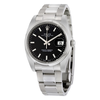 Rolex Oyster Perpetual Date 34 Black Dial Stainless Steel Bracelet Automatic Men's Watch 115200BKSO