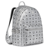 MCM Mcm Silver Backpack MMK9SVE44SB001 MMK9SVE44SB001