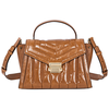Michael Kors Whitney Medium Quilted Leather Satchel - Acorn 30F8GXIS6T-203