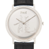 Piaget Altiplano Hand Wind Diamond Silver Dial Unisex Watch GOA36042