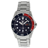 Seiko 5  Automatic Dark Blue Dial Stainless Steel Pepsi Bezel Men's Watch SNZF15J1