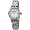 Raymond Weil Freelancer Diamond White Mother of Pearl Dial Ladies Watch 5629-STS-97081
