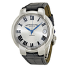 Raymond Weil Jasmine Silver Dial Black Leather Ladies Watch 2935-STC-00659