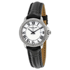 Raymond Weil Tango Silver Dial Diamond Black Leather Ladies Watch 5391-LS1-00300