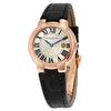 Raymond Weil Jasmine Silver Dial Black Leather Ladies Watch 5229-PC5-00659