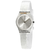 Swatch Silver Glistar Too Grey Dial Ladies Watch LK343E