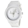 Swatch Originals Basic White Chronograph White Silicone Unisex Watch SUSW400