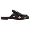 Gucci Princetown Embroidered Leather Slipper 505268 D3V00 1000