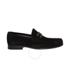 Ferragamo Men's Black Grandioso Loafers 029457 706276