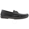 Emporio Armani Men's Black Metal Eagle Loafer X4B064-XC542-000