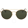 Ray Ban Green Classic G-15 Round Sunglasses RB3647N 001 51 RB3647N 001 51