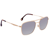 Carrera Dark Grey Gradient Square Unisex Sunglasses 130/S 0AOZ 00 58