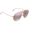 Carrera Unisex Gold Tone Aviator/Pilot Sunglasses Bound0DDB0060