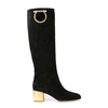 Ferragamo Mirror Heel Gancini Boot 01N471 693049