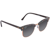 Ray Ban Clubmaster Grey Gradient Square Sunglasses RB3016 125571 51