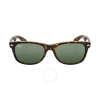Ray Ban New Wayfarer Dark Tortoise Unisex 55mm Sunglasses RB2132 902L 55-18