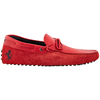 Tod's Men's Royal Red Ferrari Gommino Driving Shoes XRM0GW0K510G169999
