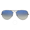 Ray Ban Ray-Ban Aviator Blue Gradient Polarized Lens Sunglasses RB3025 004/78 62-14
