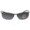 Ray Ban Polarized Grey Gradient Sunglasses RB3183 002/81 63