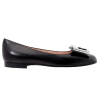 Gucci Madelyn Leather Ballet flat with Crystal G 551434 C9D00 1000